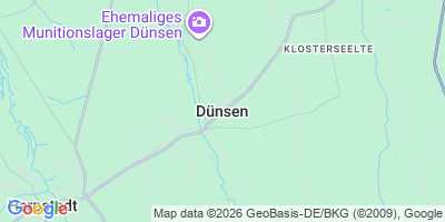 Karte Dünsen