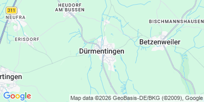 Karte Dürmentingen