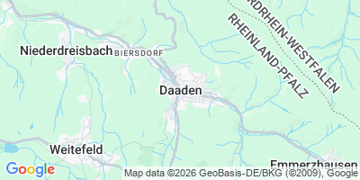 Karte Daaden