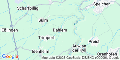 Karte Dahlem