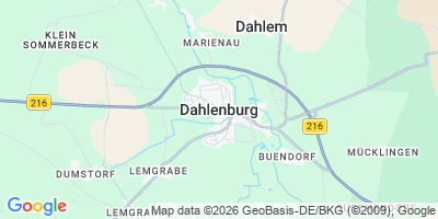 Karte Dahlenburg