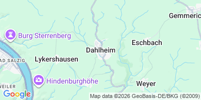 Karte Dahlheim