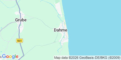 Karte Dahme