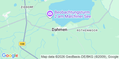 Karte Dahmen