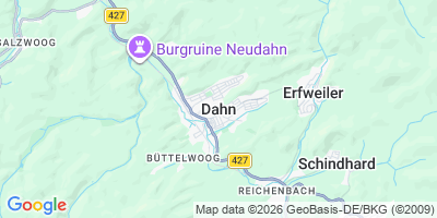 Karte Dahn