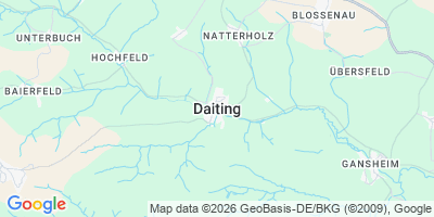 Karte Daiting