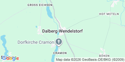Karte Dalberg-Wendelstorf