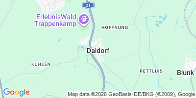 Karte Daldorf