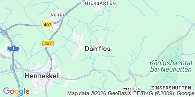 Karte Damflos