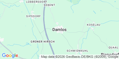 Karte Damlos