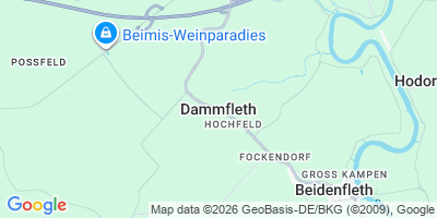Karte Dammfleth