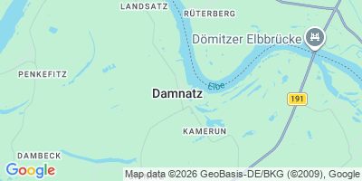 Karte Damnatz