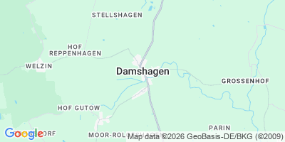 Karte Damshagen