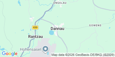 Karte Dannau