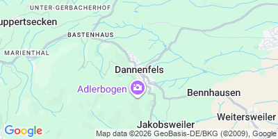 Karte Dannenfels
