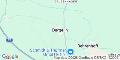 Karte Dargelin