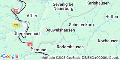 Karte Dauwelshausen