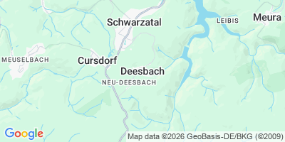 Karte Deesbach