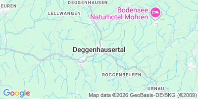 Karte Deggenhausertal