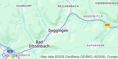 Karte Deggingen