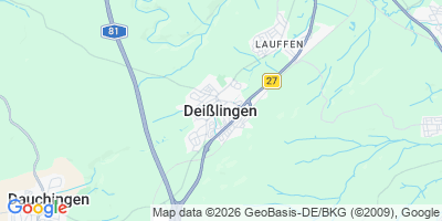 Karte Deißlingen