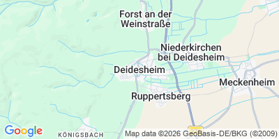 Karte Deidesheim