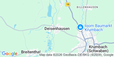 Karte Deisenhausen