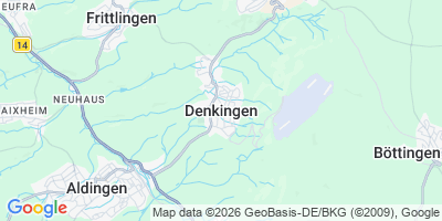 Karte Denkingen