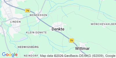 Karte Denkte