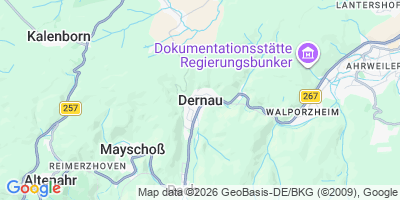 Karte Dernau