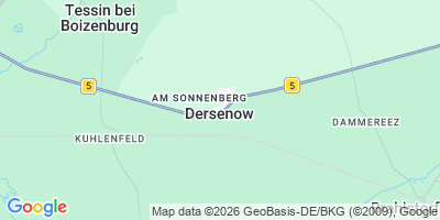 Karte Dersenow