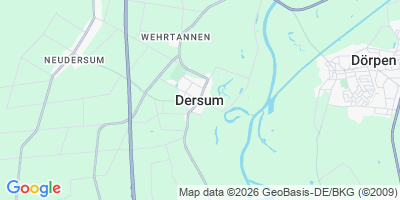 Karte Dersum