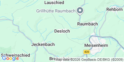 Karte Desloch