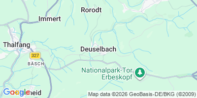 Karte Deuselbach