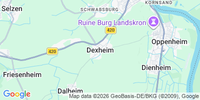 Karte Dexheim