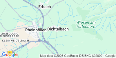 Karte Dichtelbach
