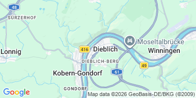 Karte Dieblich