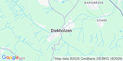 Karte Diekholzen