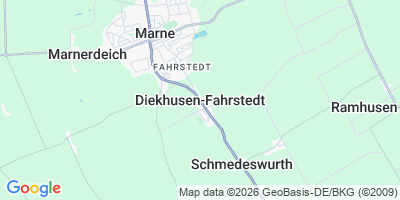 Karte Diekhusen-Fahrstedt