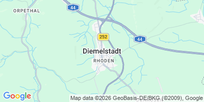 Karte Diemelstadt
