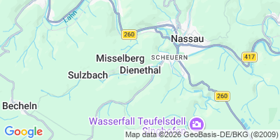 Karte Dienethal