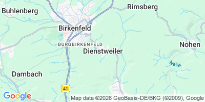 Karte Dienstweiler