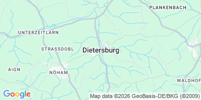 Karte Dietersburg