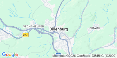 Karte Dillenburg