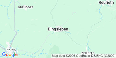 Karte Dingsleben