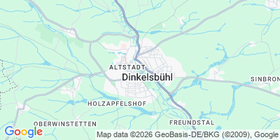 Karte Dinkelsbühl