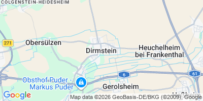 Karte Dirmstein