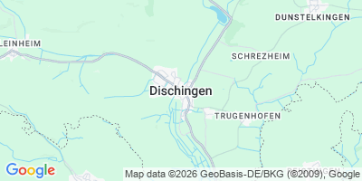 Karte Dischingen