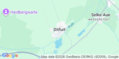 Karte Ditfurt