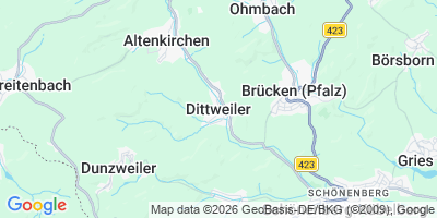 Karte Dittweiler